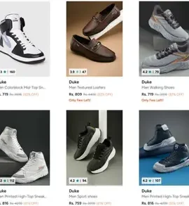 myntra upto 70 off on duke mens clothing