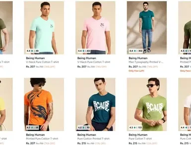 Myntra : Upto 78% Off On Being Human Clothing 2 myntra upto 78 off on being human clothing
