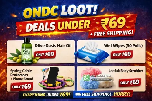 ondc loot deals under 69 free shipping