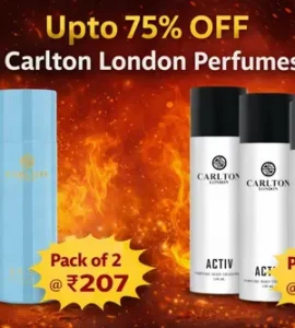 ondc loot upto 75 off on carlton london perfumes