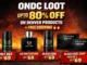 ondc loot upto 80 off on denver products
