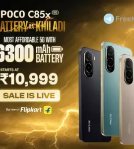 poco c85x 5g first sale is live 464 10999 3 month no cost emi