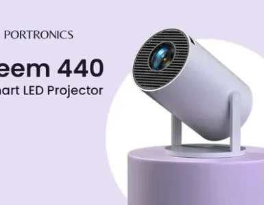 Portronics Beem 440 Smart LED Projector @4999 2 portronics beem 440 smart led projector 4999
