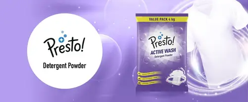 presto detergent powder 8kg 389
