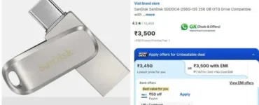 sandisk sdddc4 256gb otg drive 3500