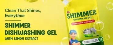 shimmer dishwash gel 5l 199