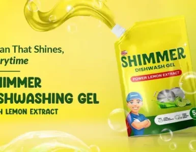 shimmer dishwash gel 5l 199