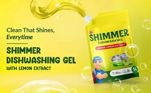 shimmer dishwash gel 5l 199