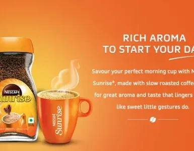 sunrise instant coffee powder 190gm 375