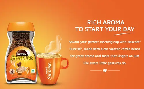 sunrise instant coffee powder 190gm 375