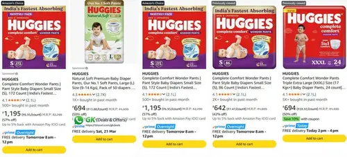 upto 60 off on huggies baby diaper coupon