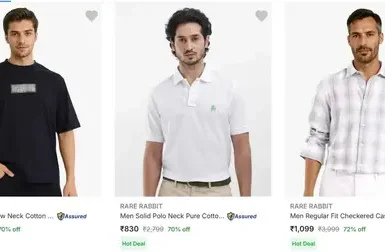 upto 73 off on rare rabbit clothing