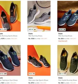 upto 85 off on duke sports shoes