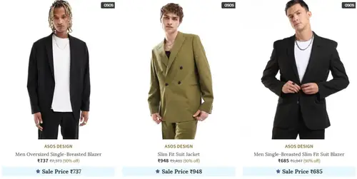 upto 90 off on asos design clothing