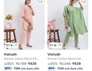 Vishudh Women's Kurta 90% Off 2 vishudh womens kurta 90 off