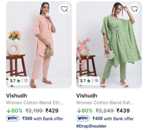 vishudh womens kurta 90 off