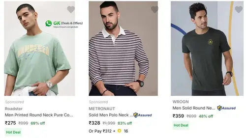 wrogn t shirts under 399