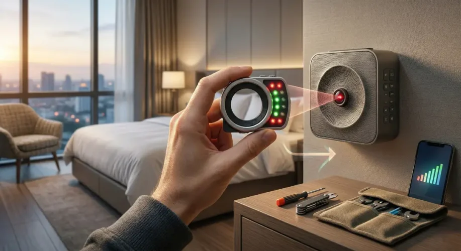 How to find hidden cameras