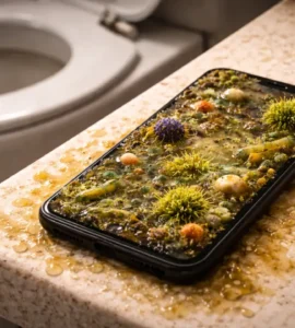 Your phone screen has more bacteria than a toilet seat