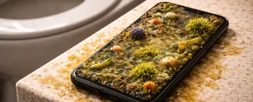 Your phone screen has more bacteria than a toilet seat