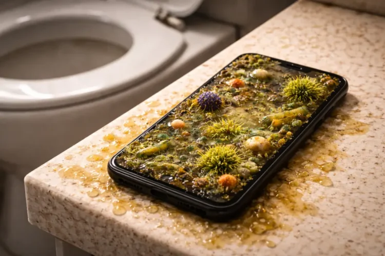 Your phone screen has more bacteria than a toilet seat