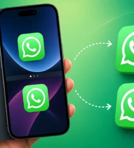 how to use two whatsapp accounts on one iphone