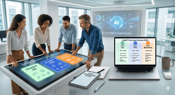 Best ChatGPT Plans Comparison 2026: Difference Between ChatGPT Go, Pro, and Business Plans 2 chatgpt plans comparison 2026 preview