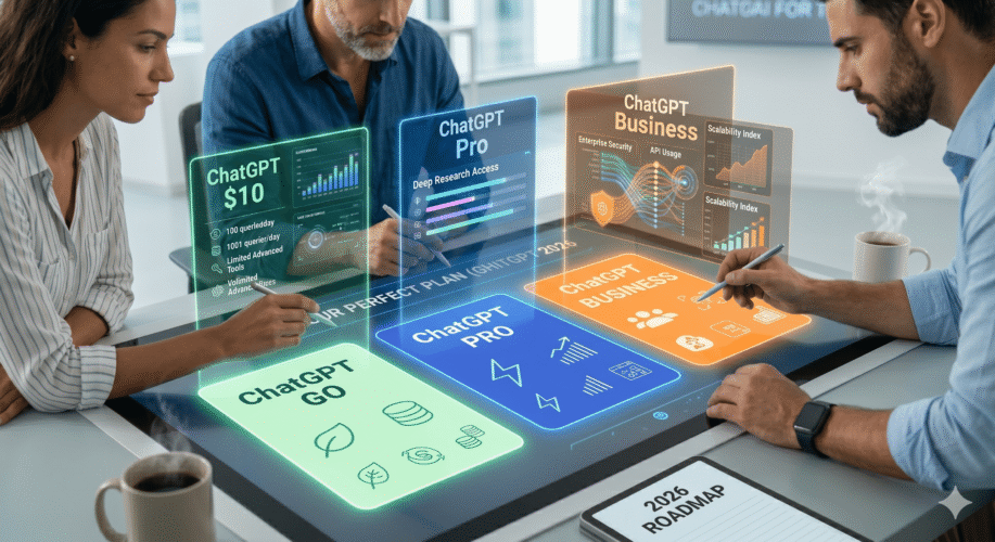 chatgpt plans comparison 2026