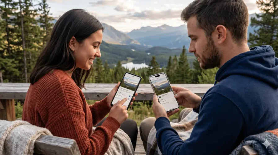 remove photo location data before sharing